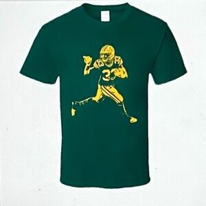 PACKERS Aaron Jones Taunt Green Bay Football Fan T Shirt Size M